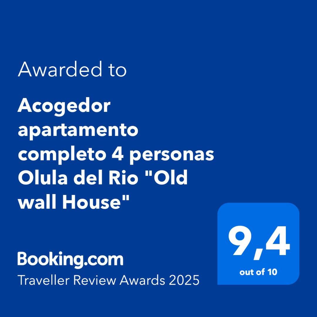 Apartamento Completo Solo Para Ti Hasta 4 Personas "Old Wall House" Olula Del Rio Ngoại thất bức ảnh